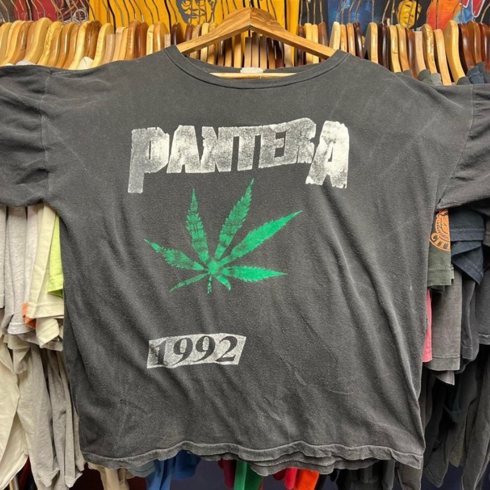 Vintage 1992 pantera skid row tour tee band tee